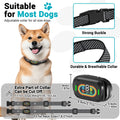 Dog Shock Collar for Large Dogs,Smart Bark Collar,Rechargeable anti Barking Training Collar with 7 Adjustable Sensitivity, with Beep Vibration
